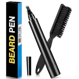 NAKSHVILLA Beard Pencil Filler for Men | Filer with Bristle Beard Brush ...