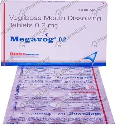 Megavog 0.2 MG Tablet (30): Uses, Side Effects, Price & Dosage | PharmEasy