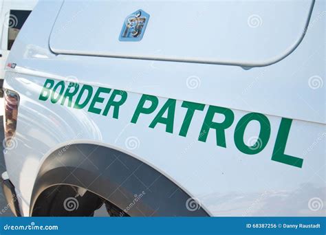 U.S. Border Patrol Vehicle editorial photo. Image of criminal - 68387256