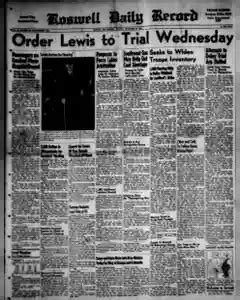 Roswell Daily Record Archives, Nov 25, 1946, p. 1