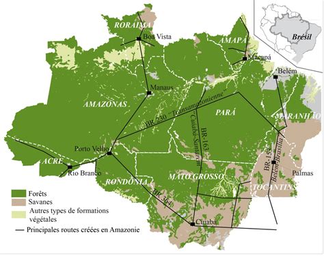 Amazonie Carte