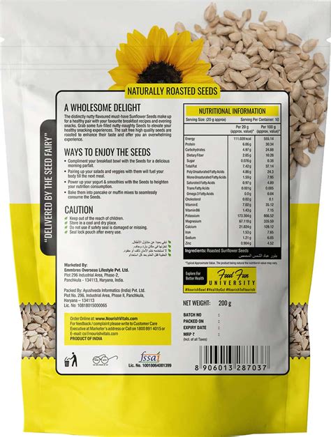 Buy NOURISHVITALS HEALTHY MUNCHING COMBO | SUNFLOWER PUMPKIN AND ...