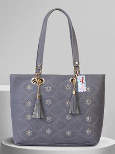 Buy Ritupal COLLECTION Women Grey Hand-held Bag Grey Online @ Best ...