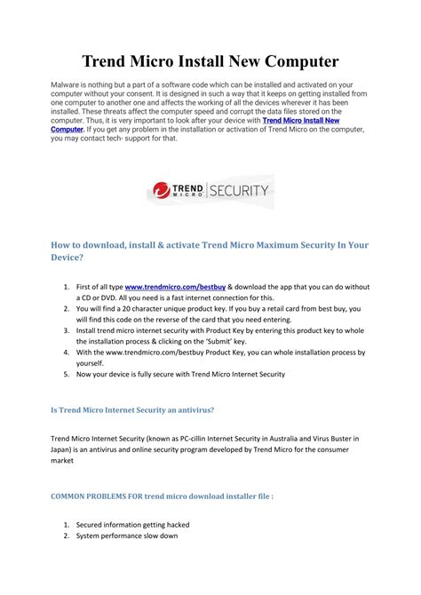 Image result for HTTP Www.trendmicro.com Home Install