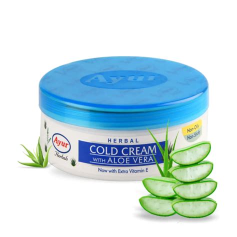 Herbal Cold Cream With Aloe Vera – Ayur Herbals
