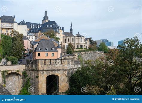 Views of Luxembourg or Luxembourg City Capital City of Luxembourg Country and One of De Facto ...