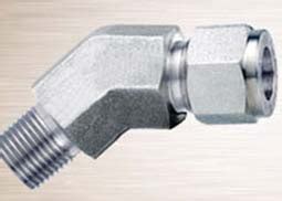 Stainless Steel Ferrule Fittings and ASTM A276 SS Double Union Elbow