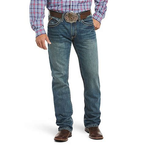 Ariat M4 Low Rise Boundary Bootcut 36" Inseam Jeans, Size 32 - Indigo (1 each) Delivery or ...