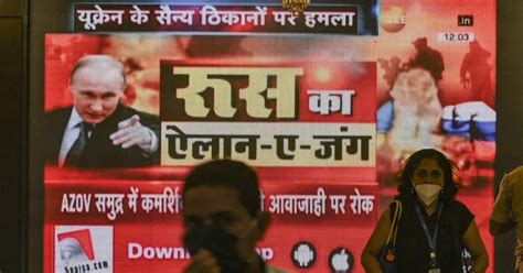 How stranded Indian students became the focus of a propaganda war ...