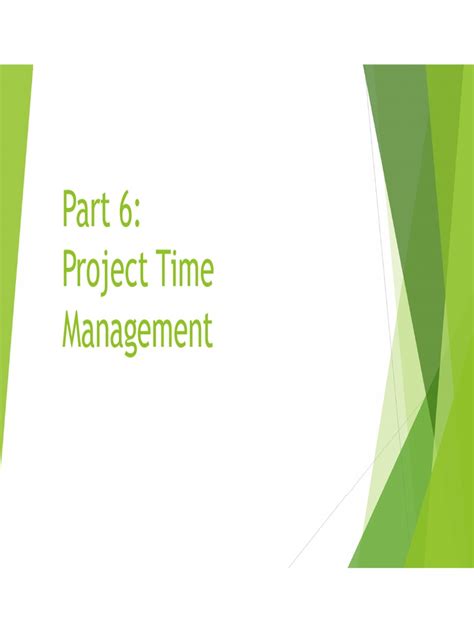 Project Time Management PDF 的图像结果