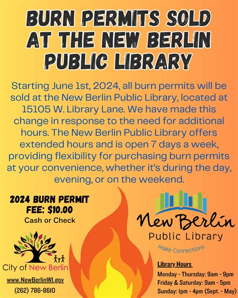 Burn Permit | New Berlin, WI - Official Website