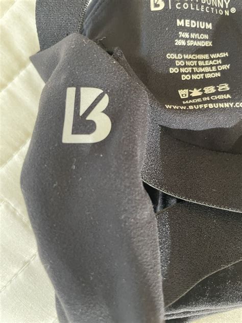 Buff Bunny Candy Wrap Sports Bra Onyx Black Sz M Buffbunny Padded Athliesure | eBay