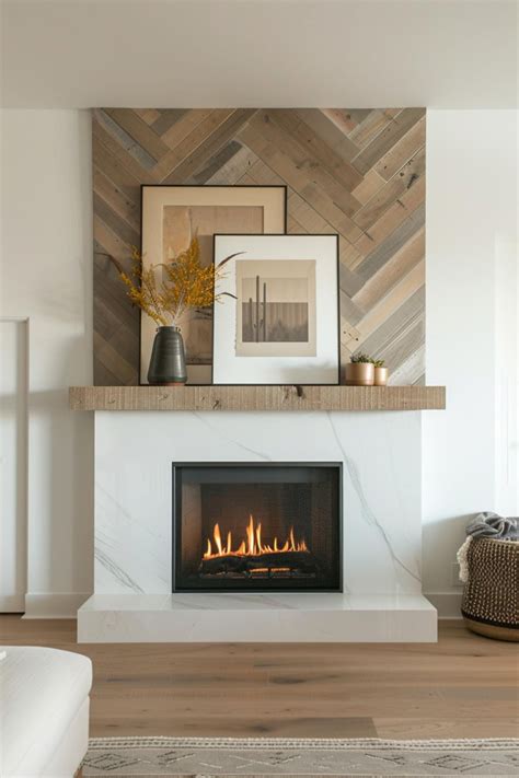 40 Amazing Modern Mantel Decor Designs for a Stylish Space | Home ...