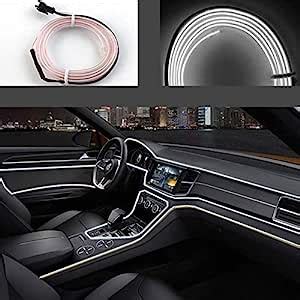 Kardeck El Wire 5m,16ft Led Flexible Soft Tube Wire Lights Neon Glowing ...