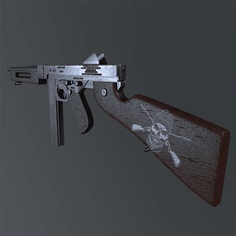 3D model Thompson VR / AR / low-poly | CGTrader