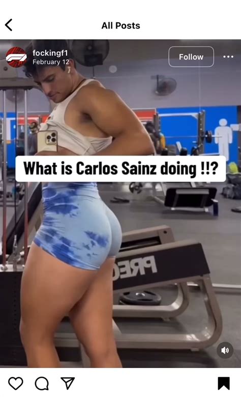 Carlos with BBL to start onlyfans as next career move : r/formuladank