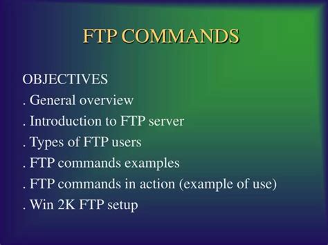 FTP Commands 的图像结果