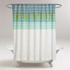shower curtains with green blue and green iris embroidered shower curtain world market shower curtains with green blue and green iris embroidered shower curtain world market