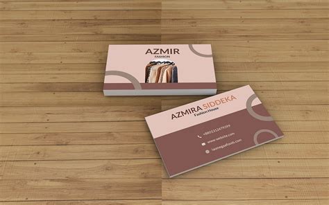 Business Card Design for Fashion 的图像结果