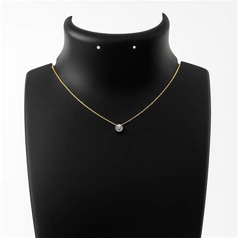 New Gen stainless steel anti tarnish neck chain|simple diamond Pendant ...