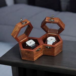 Creation India Craft Vintage Wooden Watch Box for Men, Timepiece ...