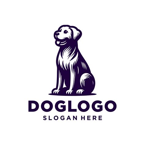 Dog logo, Dog logo design inspiration, dog logo template 45937955 Vector Art at Vecteezy