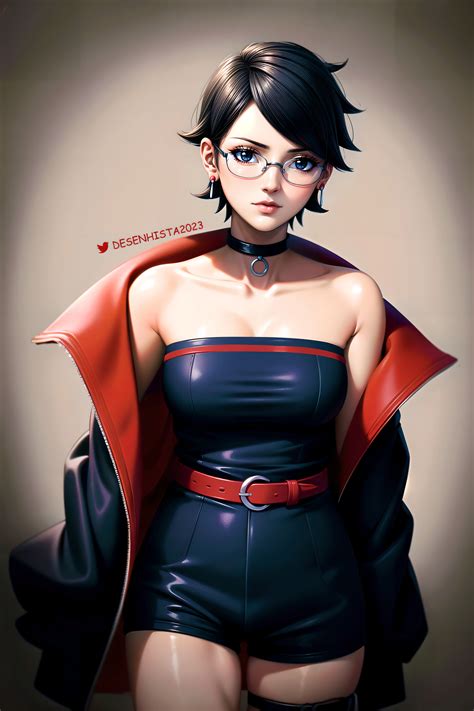 ArtStation - Sarada Uchiha (Boruto Time Skip) 4K