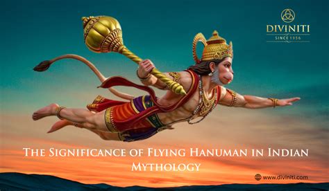 The Significance of Flying Hanuman in Indian Mythology – SHREEM SWARNAM ...