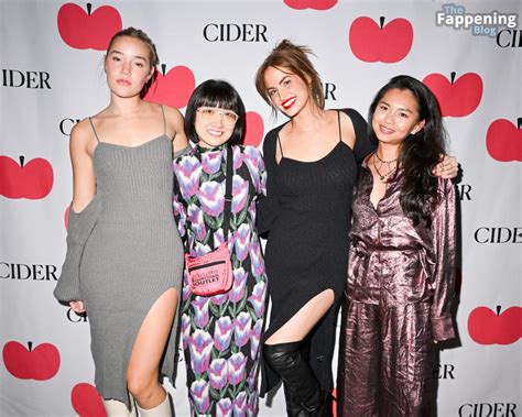 Olivia Ponton Stuns at the Cider NYC Pop-Up Event (15 Photos) - OnlyFans Leaked Nudes