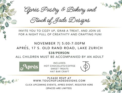 Fall Event, Après Pastry & Bakery, Lake Zurich, 7 November 2025 | AllEvents