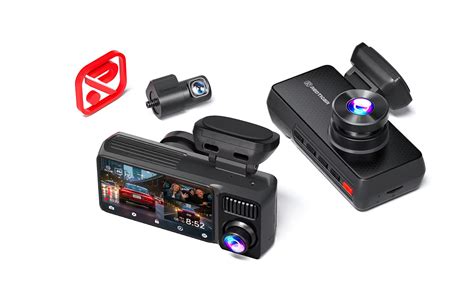 Redtiger A6 2.5k+1080P+1080P 3-Channel 5.8GHz Wifi Dash Cam A6