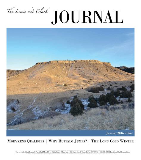 January 2016 | Lewis & Clark Journal