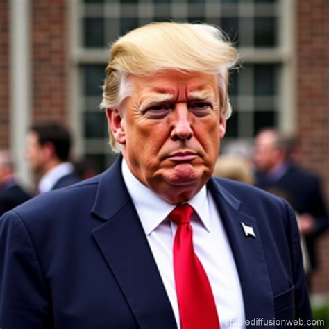 Donald Trump with low taper fade haircut | Stable Diffusion Online