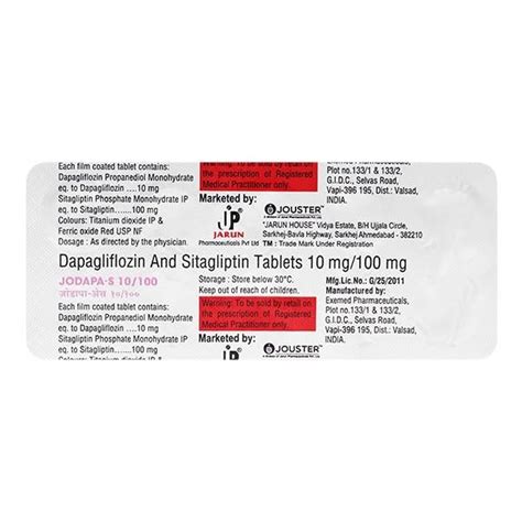Jodapa-S 10 mg/100 mg - Strip of 10 Tablets : Amazon.in: Health ...