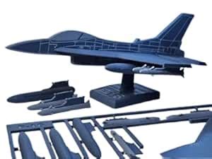 Buy Beoals DIY Model Aircraft Kit, F-16 Fighter Jet Scale Model with ...
