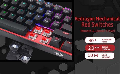Amazon.in: Buy Redragon K617 Fizz 60% Wired RGB Gaming Keyboard, 61 ...