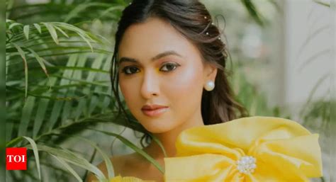 Alisha Prajapati radiates sunshine vibes in a gorgeous yellow ensemble ...