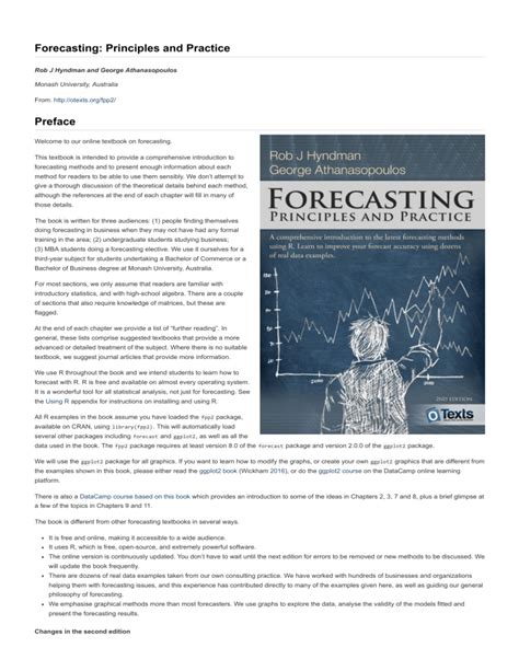 Image result for Forecasting Principles and Practice