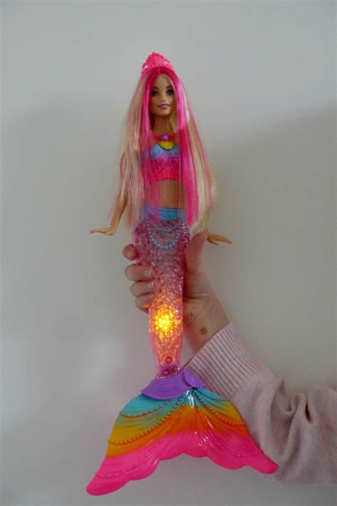 themummydiaryuk: Barbie Rainbow Lights Mermaid Doll Review