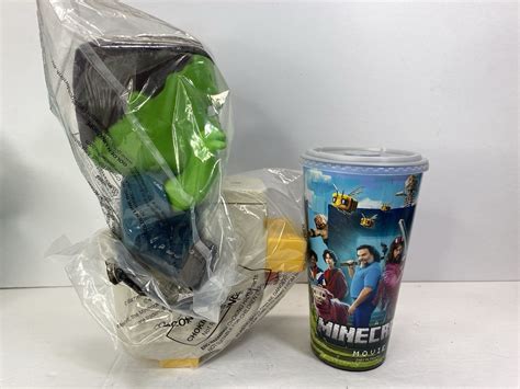 NEW Minecraft Movie Chicken Jockey Popcorn Bucket Cinemark IN HAND ...