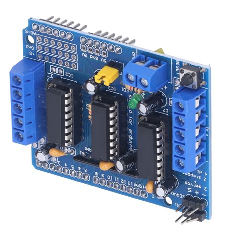 Buy ESTINK Motor Drive Expansion Board,DC Motor Driver Board L293D ...