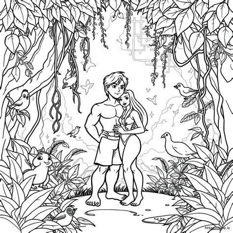 Tarzan Jane Coloring Pages