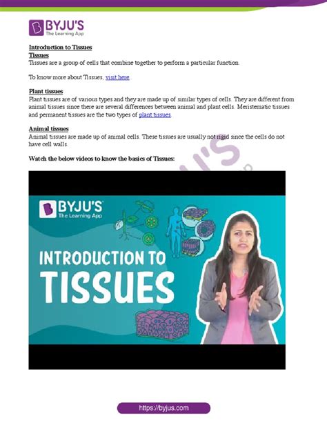 Class 9 Science Tissue 的图像结果