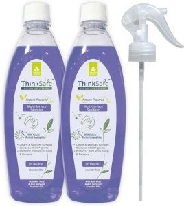 ThinkSafe by Organica BIotech Multi-Surface Cleaner Liquid Spray ...