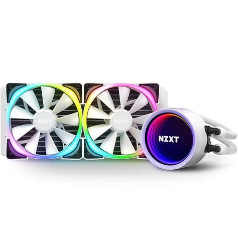 NZXT Kraken X53 RGB 240mm AIO Liquid Cooler with AER RGB Fans I Intel ...