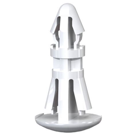 Cupped Reverse Locking PCB Mount Support - Nylon Buy Online At HUBTRONICS