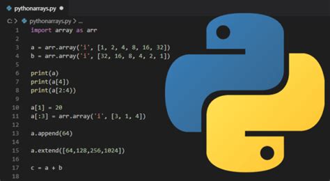 Image result for Create a Python Script Using Array