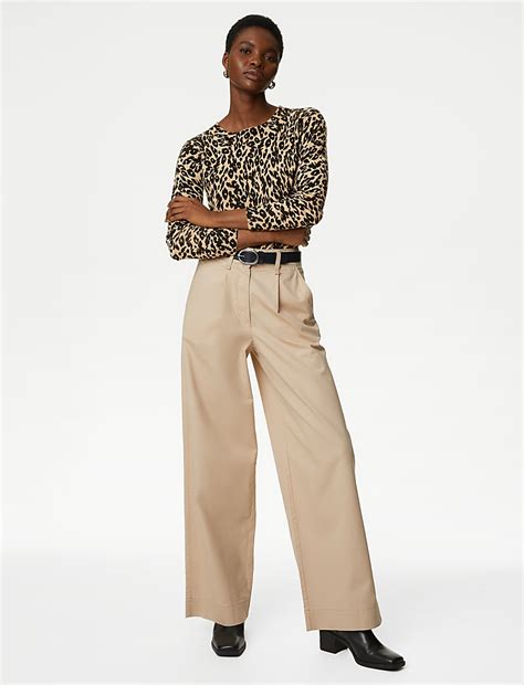 Buy Supersoft Animal Print Crew Neck Jumper at Marks & Spencer