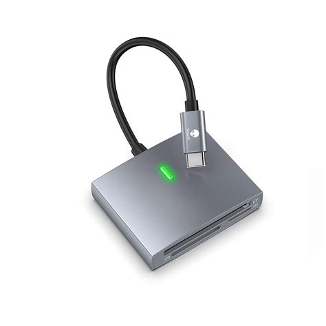SD/CF Card Reader for USB C, Stouchi UHS-II SD4.0/ CF/Micro SD Card ...