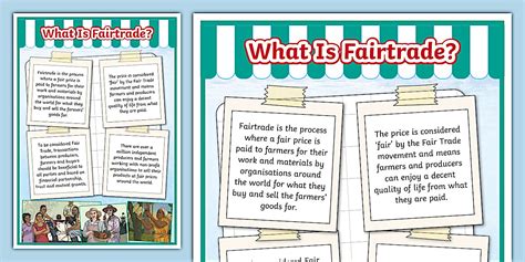 Fair Trade Poster Examples 的图像结果